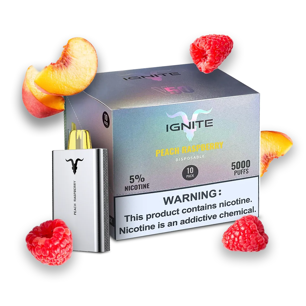 Peach Raspberry